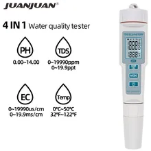 4 in 1 PH/TDS/EC/Temperatur Meter PH-686 PH Meter Digitale Wasser Qualität Monitor Tester für pools Trinken Wasser 30% off