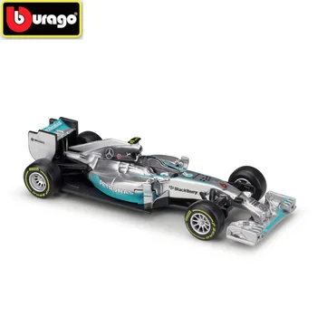 

BBURAGO 1:43 MERED BNZ 2014 F1 W05 Racing Diecasts Simulation Alloy Car Model for Kids Toys and Gifts Free Shipping with Box