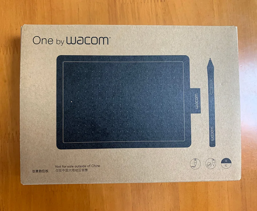 One by Wacom CTL-472 графический планшет цифровой графический планшет 2048 Уровень давления маленький размер