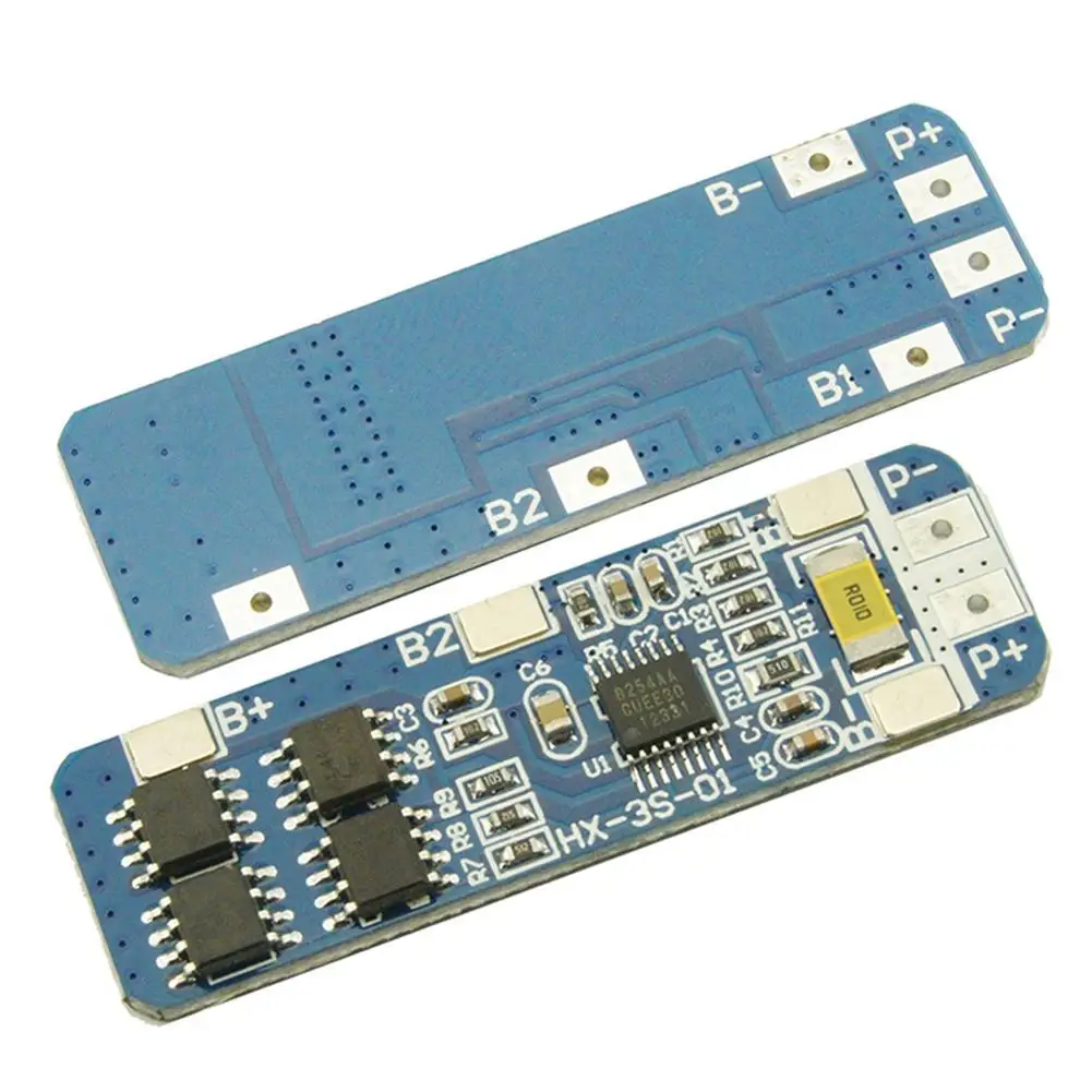 BMS 3S 18650 литиевая батарея зарядное устройство Защитная плата 20A 10A 12 6 V Зарядный