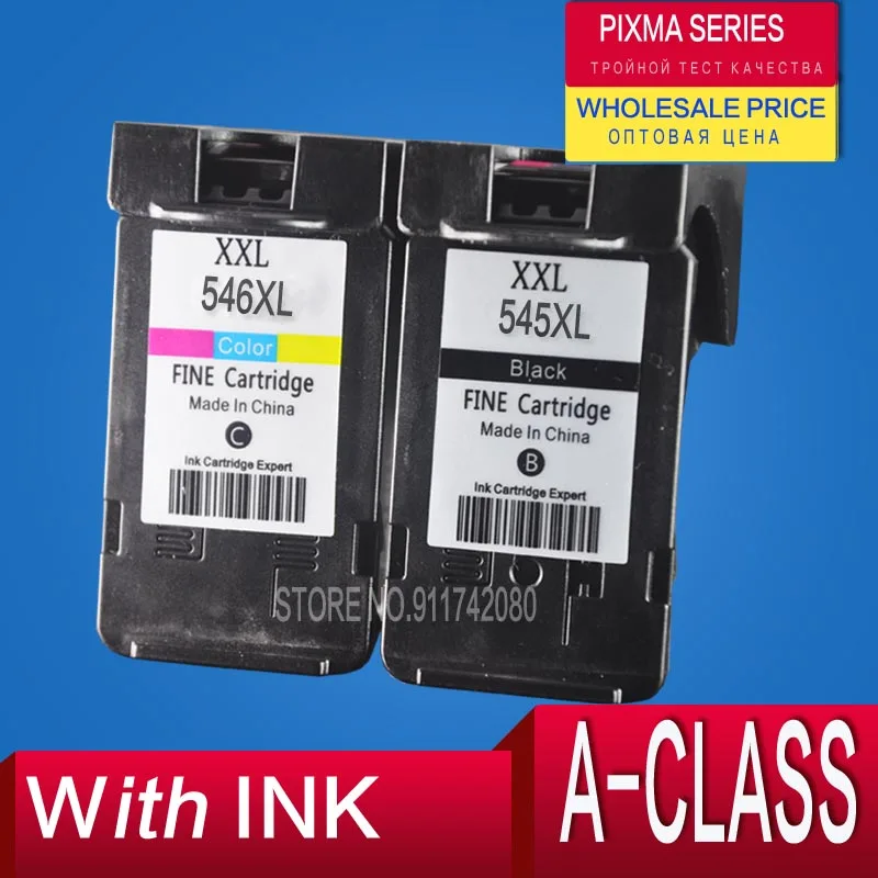 ENCRE4U - Cartouches d'encre compatibles Canon 540 et 541 XL ( Pixma MG MX  TS )