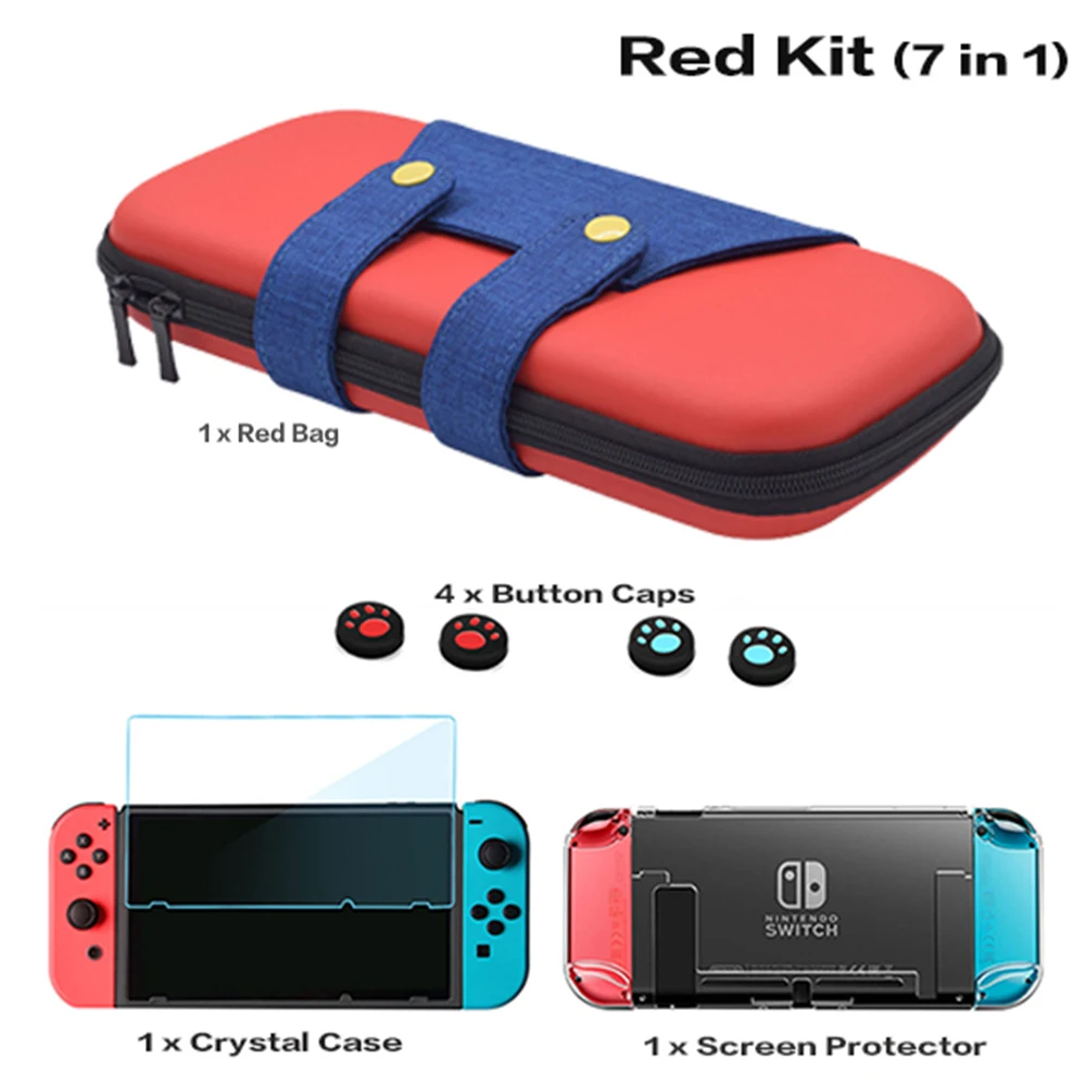Portable Case For Nintend Switch Storage Bag Travel Case Thin Bag Hard Shell Pouch For Nitendo Switch NS Console Accessories