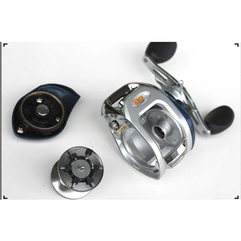 AF105 катушка baitcasing 8+ 1 BBs 6,3: 1 высокоскоростная катушка с приманкой левая/правая ручка центробежный тормоз Горизонтальное колесо