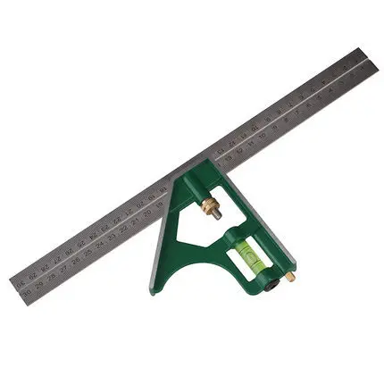 

Top Grade Measuring Tools Combination Angle Ruler 300 Mm Stainless Steel Multi-functional Combination Square