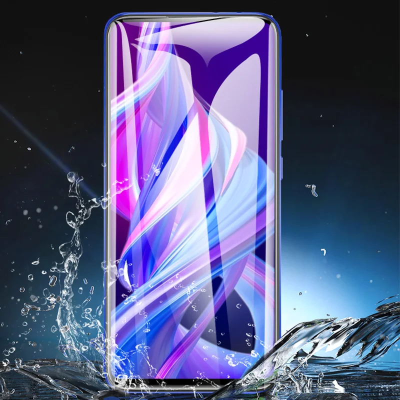 Защитное закаленное стекло 2 в 1 для Huawei Honor 9X Pro 9 X пленка защиты экрана Len задней