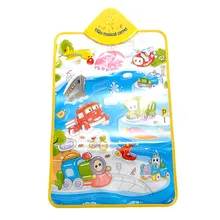 Музыкальный Музыка Touch Play Пение Тренажерный зал коврик игрушка подарок 8,9