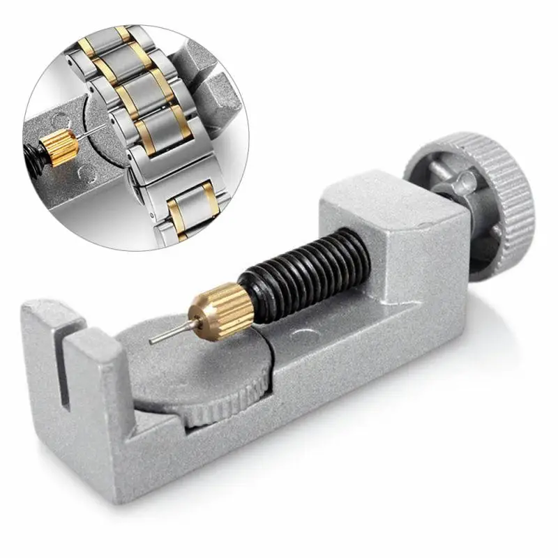 

Watch Repair Tool New Metal Adjustable Watch Band Strap Bracelet Link Pin Remover Repair Tool Set Watchmaker