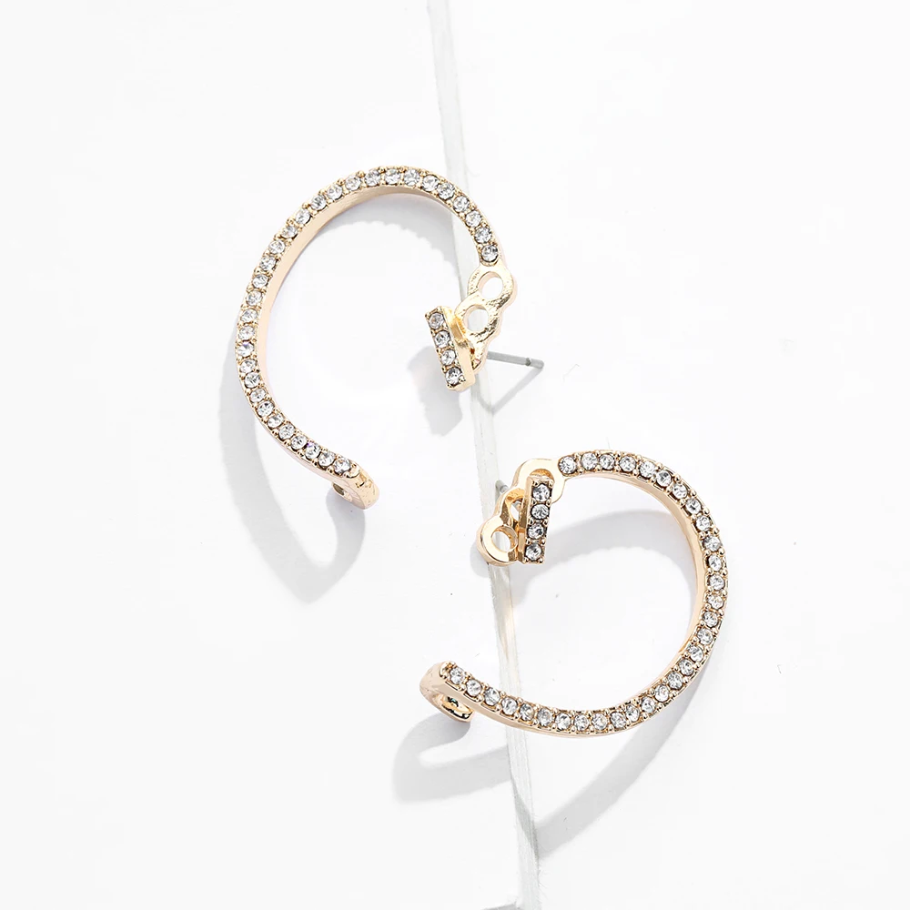 Zircon Party Jewelry Zircon Stud Earrings Zircon Ear Cuffs