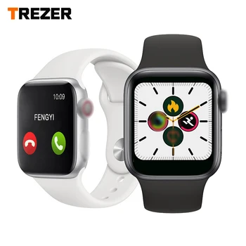 

TREZER 2020 Watch Serie 5 T500 Smart Watch Bluetooth Call Waterproof Smartwatch Heart Rate Blood Pressure Monitor PK IWO 8 12
