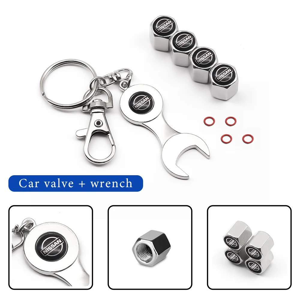 

Car Tire Valve Stem Air Cap Cover For Nissan Nismo Rogue Altima Qashqai X-Trail Juke Teana Tiida Murano Frontier Pathfinder Juke