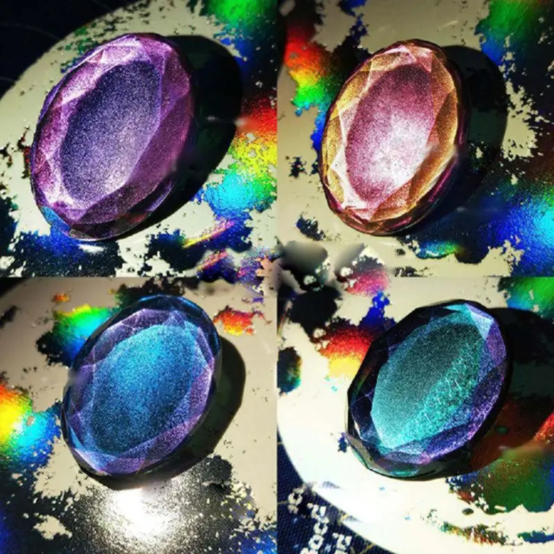 5 Color Magic Resin Chameleons Pigment Mirror Rainbow Pearl Powder