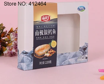 

Customized Paper Printing Flat Open Chocolate Packaging Box Design With Clear PVC Window ---PX11138