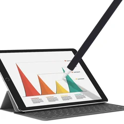 Caneta stylus caso silicone lápis capa antiderrapante e anti queda lápis capa protetora compatível para apple pencil 2 (preto)