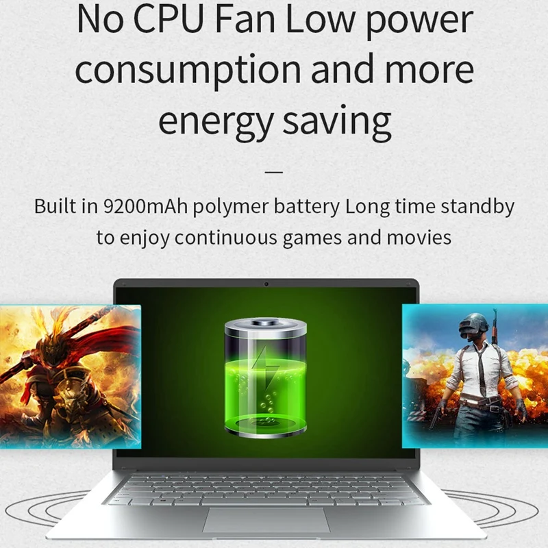 Jumper EZbook A5 14 дюймовый ноутбук 1080P FHD Intel Cherry Trail Z8350 четырехъядерный ноутбук 1,44 ГГц 4 Гб LPDDR3 64 Гб EMMC Windows 10 US