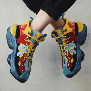 

2020 Fashion Men Casual Shoes Sneakers Men Shoes New Trend Trainers Male Footwear Chunky Sneakers Tenis Masculino Adulto