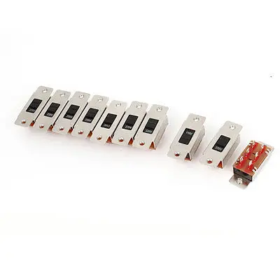 

10pcs Solder Lug DPDT 2P2T Voltage Selector Select Slide Switch AC110V/220V