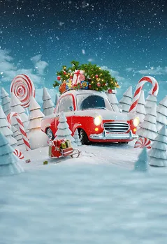 

Fancy Christmas kids photography backgrounds fotografia vinyl cartoon snow photo backdrops for photo studio video props lv-984