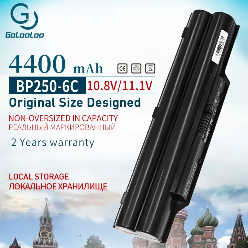 6600 мАч новый ноутбук Батарея для Fujitsu LifeBook A530 AH531 A531 PH521 AH530 LH520 CP477891-01 FMVNBP186 FPCBP250 BP250 |