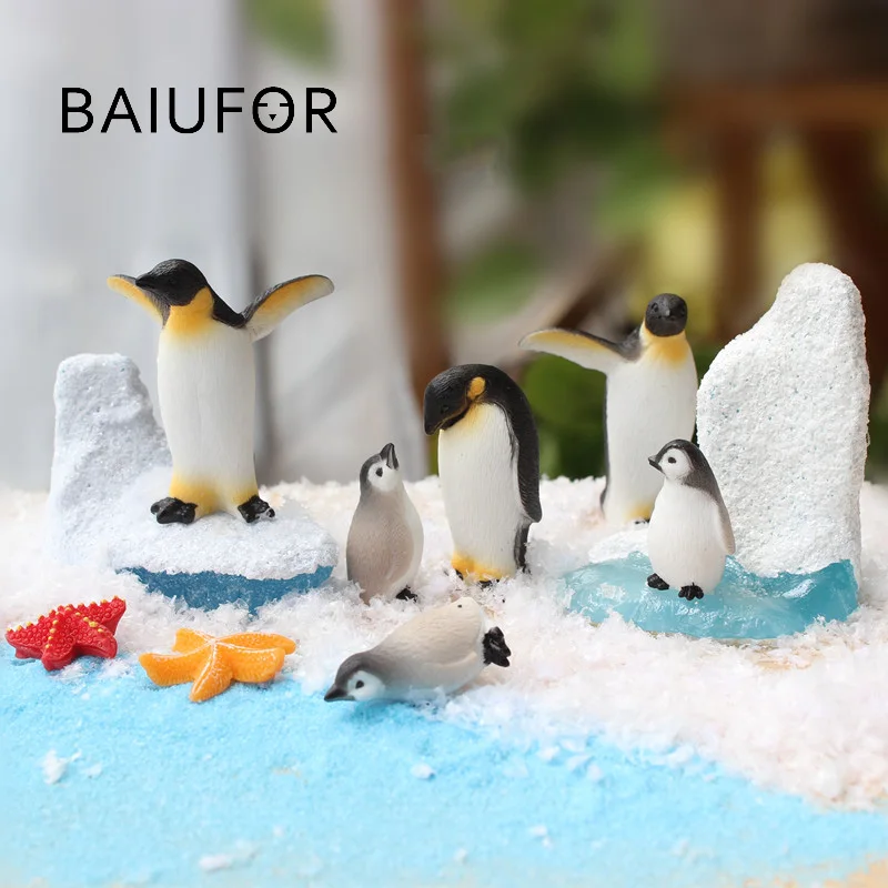 Мини-фигурка айсберга BAIUFOR сделай сам миниатюрная фигурка игрушка для детей