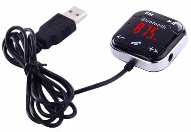 20 шт Автомобильный Bluetooth fm-передатчик автомобильный комплект Hands Free MP3-плеер двойной зарядное устройство USB bt760