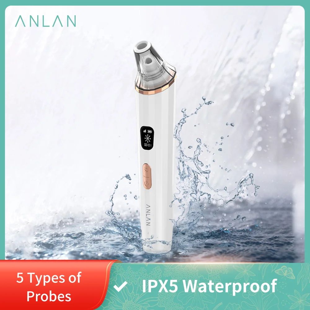 ANLAN Waterproof Blackhead Remover Deep Face Cleanser Vacuum Pore Cleaner Deep Acne Pimple Removal Vacuum Suction Skin Care Tool|Home Use Beauty Devices| - AliExpress