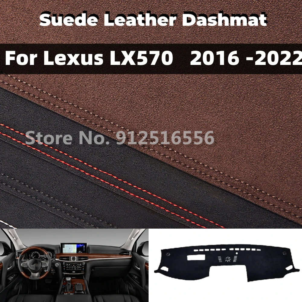 CarSuedeLeatherDashmatDashMatsPadDashboardCoversAccessories