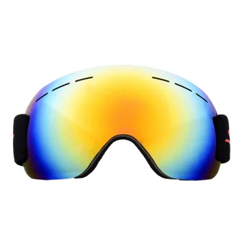 

Ski Goggles PC Double Layers UV400 Anti-fog Anti UV Sunglasses Snowboard Goggles Unisex Colorful Adjustable Skiing Eyewear