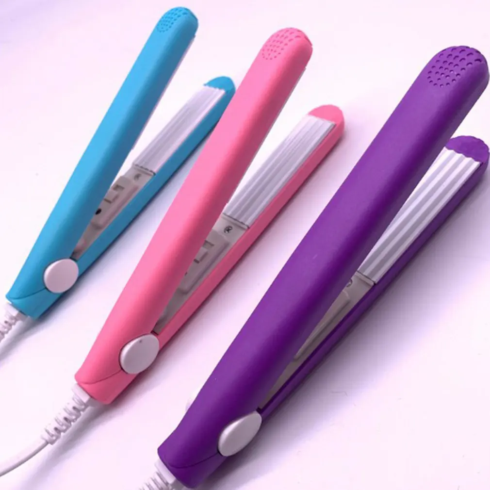 

Wet And Dry Dual-Use Hair Straightener Mini Hair Straightening Corrugated Iron Portable Modeling Tools Electric