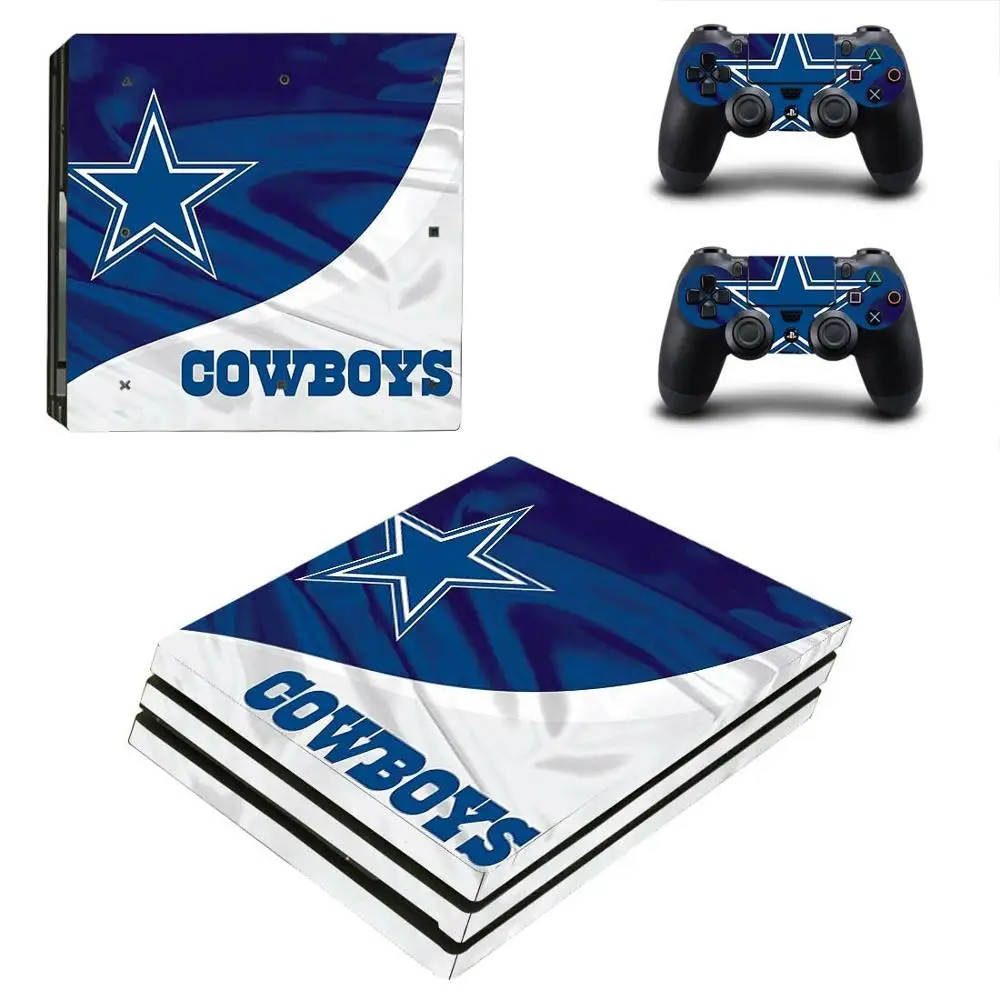 YSP4P-0663 PS4 Pro Dallas Cowboys sticker s PS 4 Play station 4 Pro стикер кожи Pegatinas для playstation 4 Pro консоль и контроллер - Цвет: YSP4P-0663