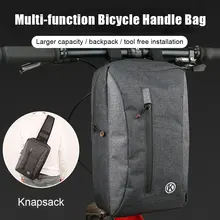 Портативная рамка корзины для шоссейного велосипеда, большая вместительность, ткань Оксфорд, аксессуары для велоспорта, модная велосипедная сумка с ручкой, сумка для хранения на открытом воздухе