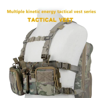 

Tactical Vest Paint Vest Adjustable Adult Combat Training Army Outdoor Breathable Training Webbing Design Clothe
