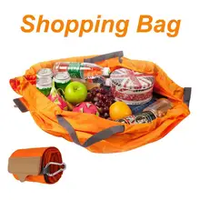 Большая складная многоразовая хозяйственная сумка, складная Экологичная сумка для хранения, сумка-шоппер для супермаркета, овощей, фруктов