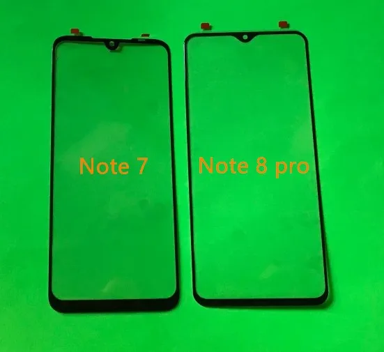 10Pcs LCD Screen Front Outer Glass Lens Cover For Redmi Note 8 Pro 9 8T 7 8A 6 PRO | Мобильные телефоны и аксессуары