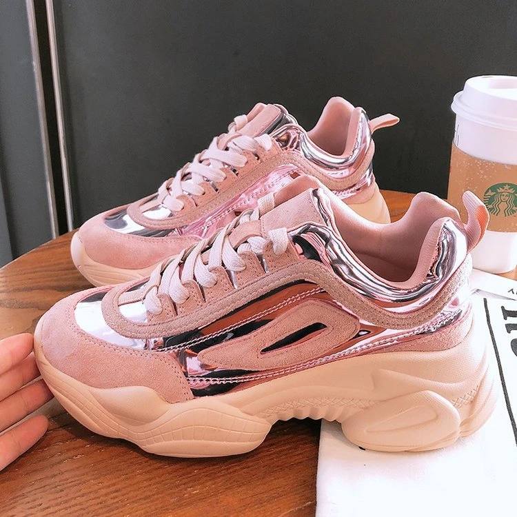 pink dad shoes