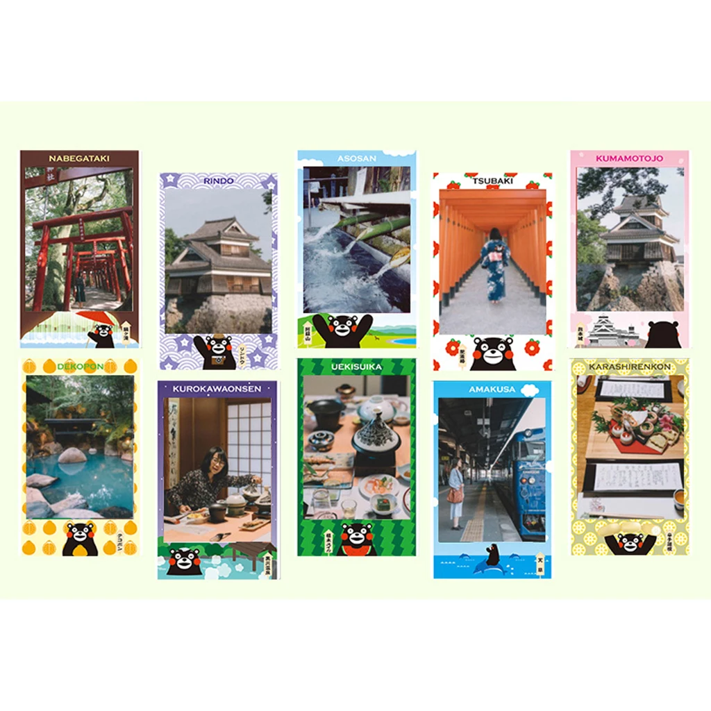 10-60 листов Fuji Fujifilm instax mini 8 9 пленка Кумамото медведь пленка для мгновенной камеры mini 8 7s 25 50s 90 фотобумага