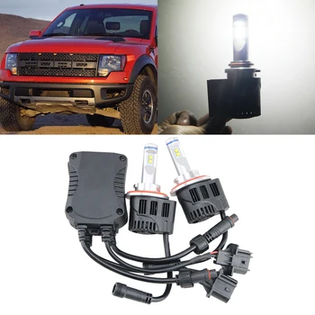 

High Power 110W 10400LM LED Headlight Kit H13 9008 Hi Lo Beam Led Bulbs For Ford F150 F-150 2004-2014 White Car High Low Light