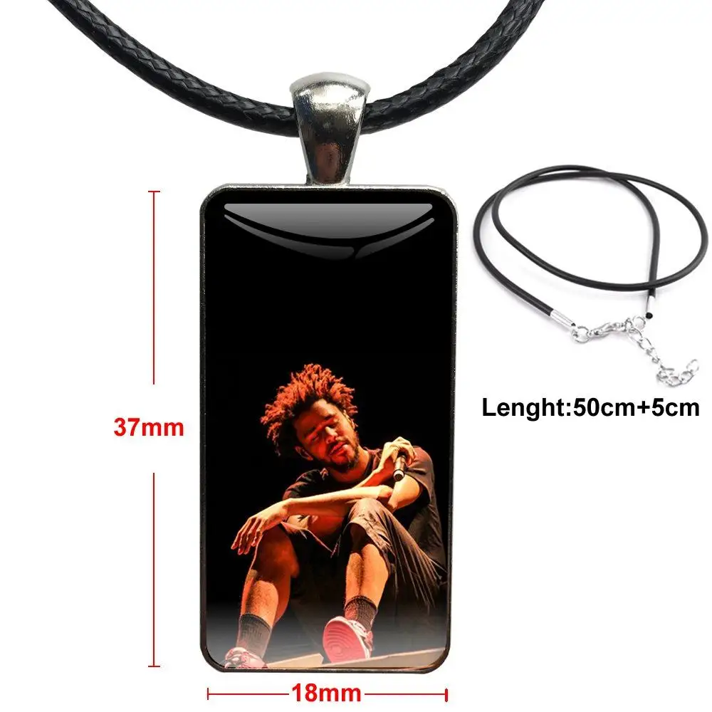 For Women Christmas Gift For Kids J Cole Fashion Necklace Handmade Rectangle Shape Choker Necklace Jewelry