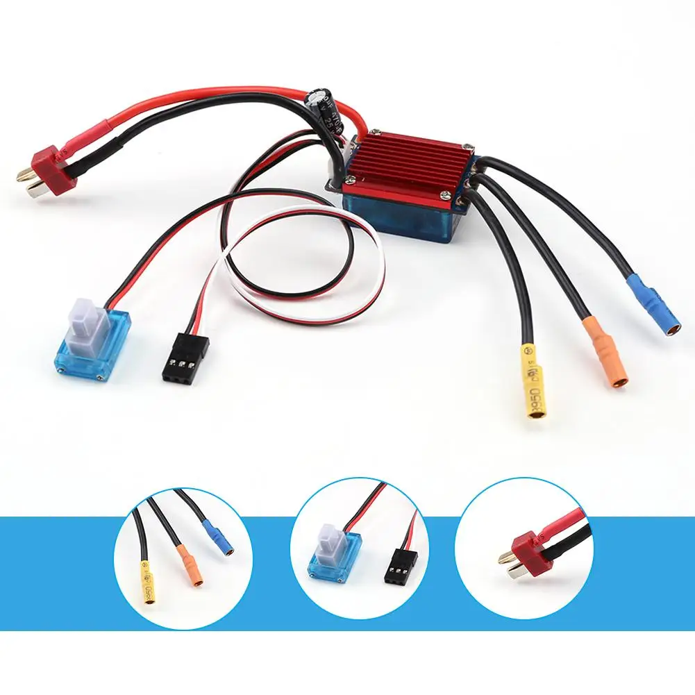 RCtown 1rc Running 25a Brushless Esc Electric Speed Control Waterproof For 1/14 1/16 Rc Car | Игрушки и хобби