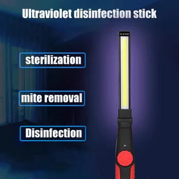 

Folding UV Disinfection Lamp Wand Portable Handheld Sterilizing Light Stic Battery Charging Portable UVC Light