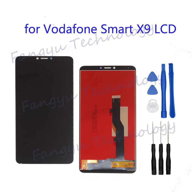 Для Vodafone Smart X9 жидкокристаллический дисплей кодирующий преобразователь