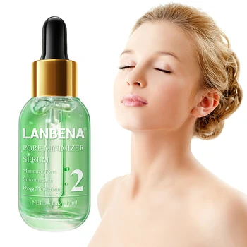 

LANBENA Pore Minimizer Serum Removing Blackheads Nose Shrinking Pores Peeling Acne Treatment Refining Essence TSLM1