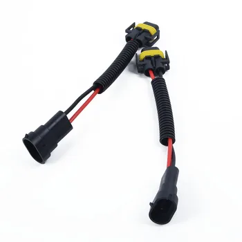 

Sockets Harness Adapter Wiring Car Female H11 H8 H9 Pair Kit Fog Extension