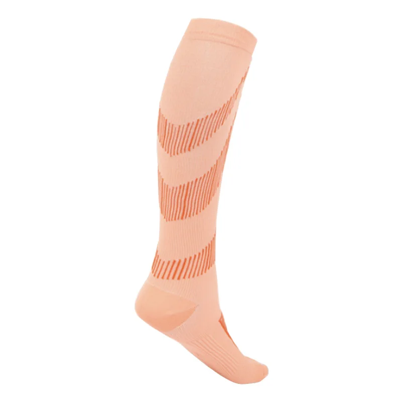 Мужские и женские носки, компрессионные чулки, давление, варикозное расширение, вены, чулки, колено, высокая нога, поддержка, стрейч, давление, футбольные носки - Цвет: XR