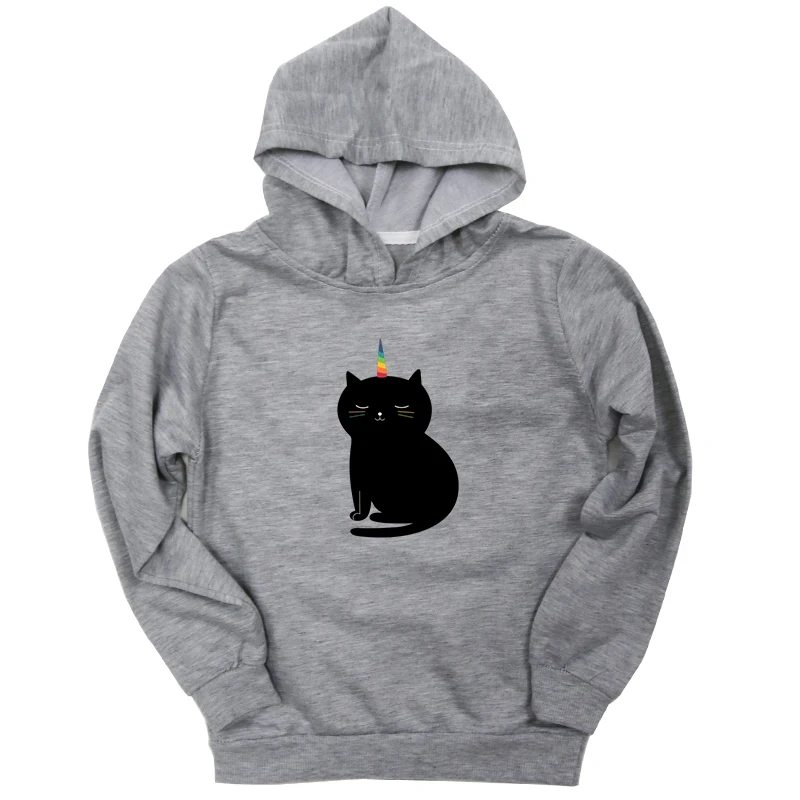 Hoodies 6 Модная одежда с принтом единорога на осень и зиму свитшоты для малышей Детские толстовки для мальчиков и девочек детские толстовки для подростков Moletom Infantil - Цвет: Hoodies 6