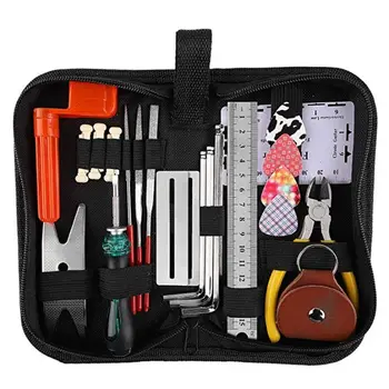 

Guitar Repairing Tool Kit 26Pcs with Carry Bag for Guitar Ukulele Bass Mandolin
