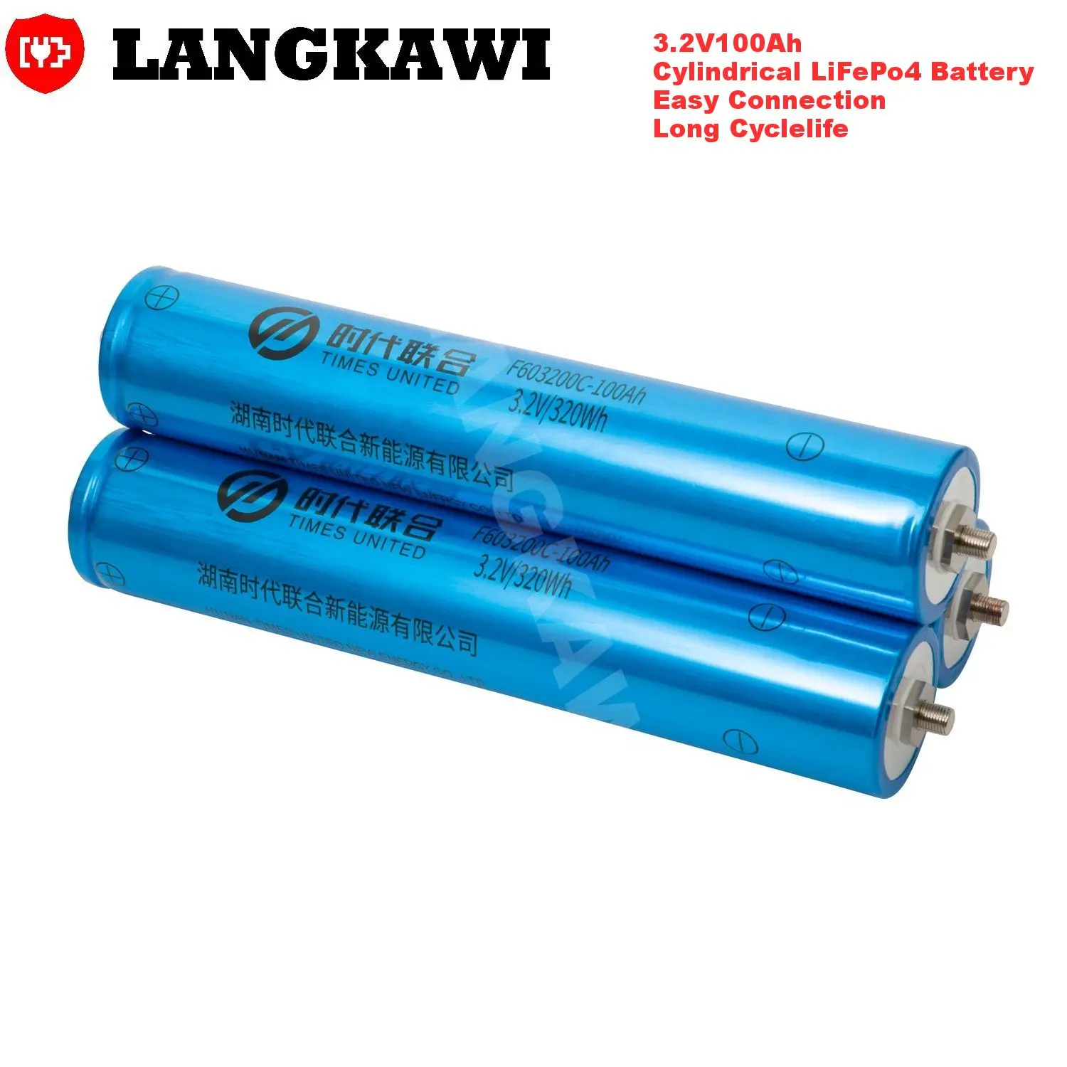 

Литиевая аккумуляторная батарея 3,2 в, Ач, lifepo4 цилиндрическая аккумуляторная батарея для хранения электроэнергии RV EV, солнечная система, ком...