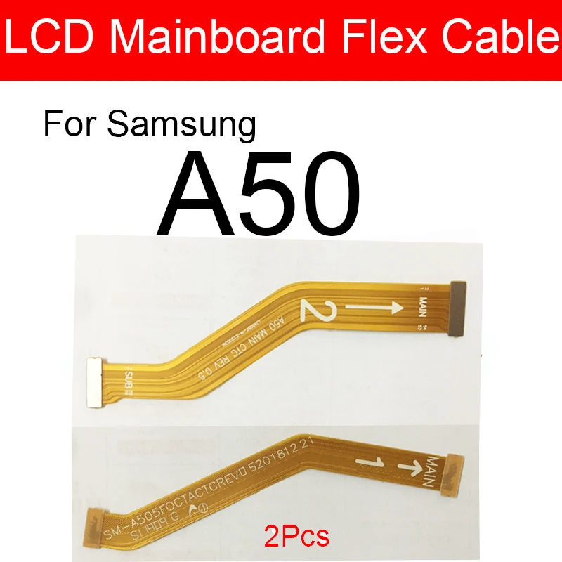 Основная материнская плата ЖК-гибкий кабель для Samsung Galaxy A50 SM-A505FD основная гибкий