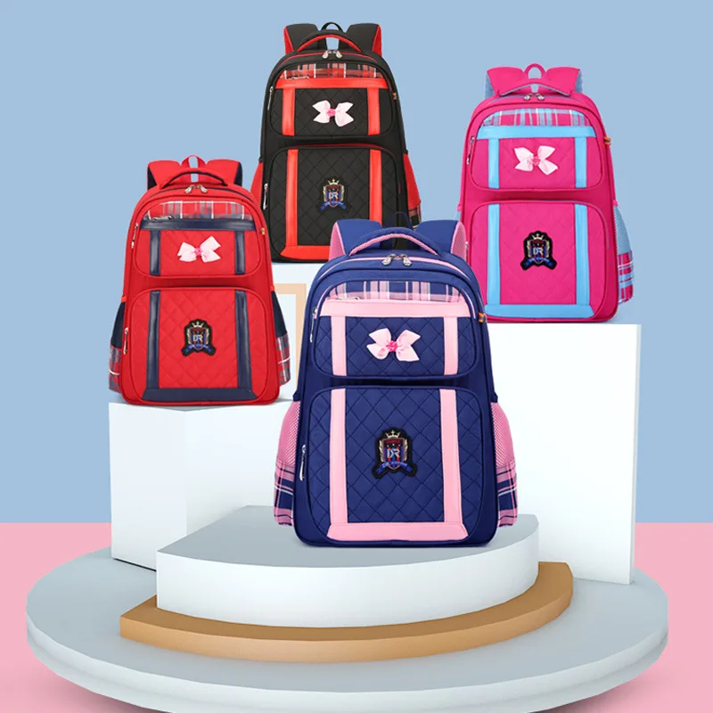 

2019 New Style Girls School Bag Young STUDENT'S 1-3-6 Second Grade Children Korean-style Ultra-Light GIRL'S Light Backpack 5