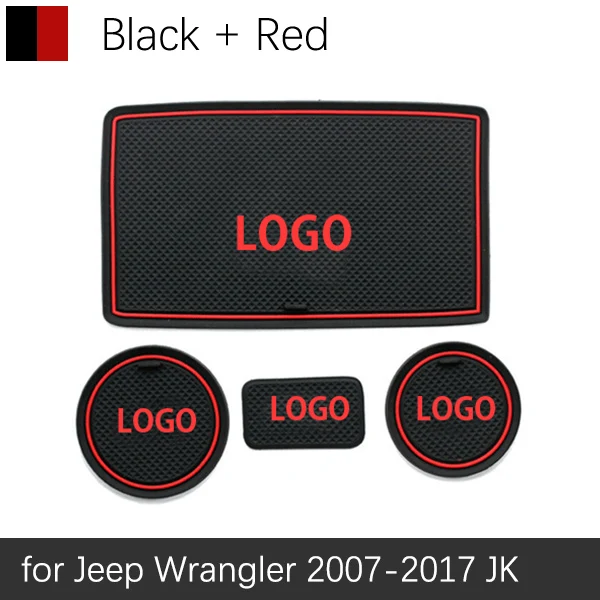 Автомобильный гаджет для Jeep Wrangler JK 2007 2008 2009 2010 2011 2012 2013 аксессуары гелевая накладка резиновый слот для ворот