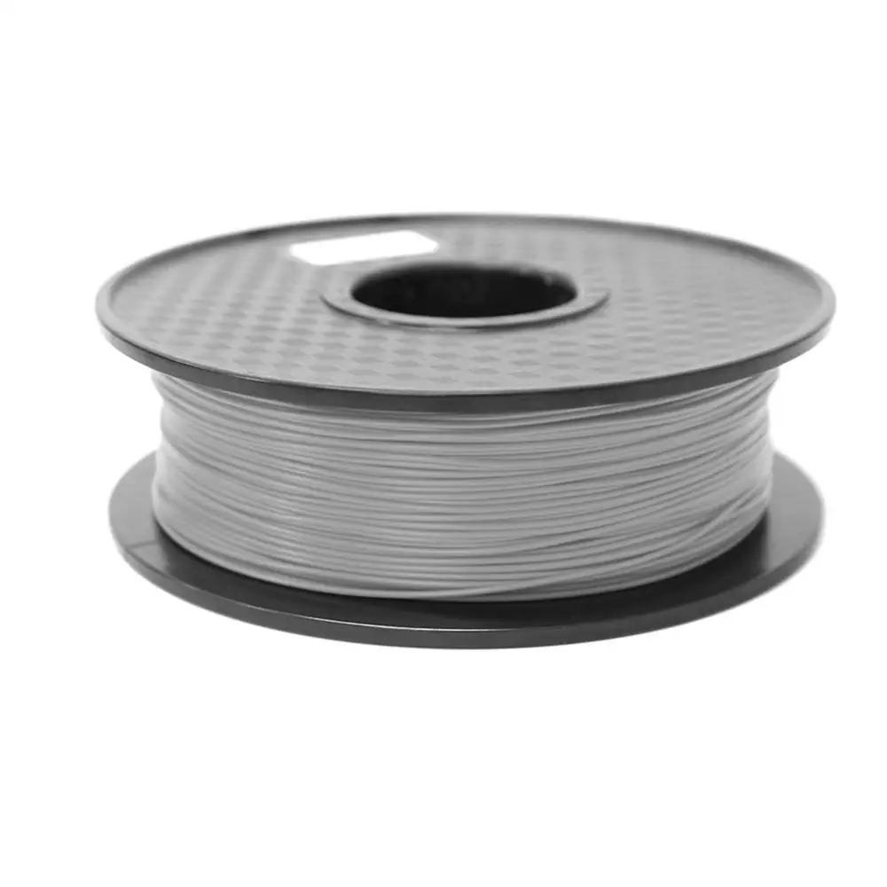 Серый PanTech 3D печатная нить PETG 1,2 кг PLA ABS принтер+ дерево углеродное волокно - Цвет: Серый